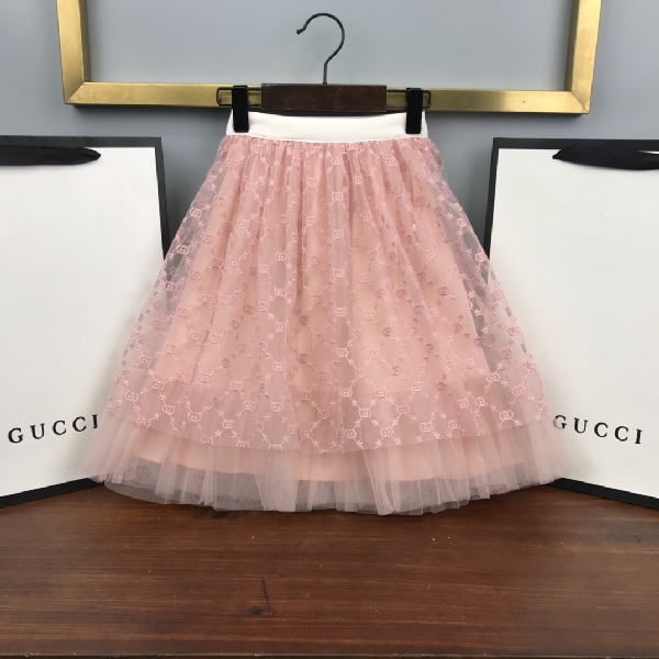 Replica Gucci 2022 Embroidered Girl's Skirt