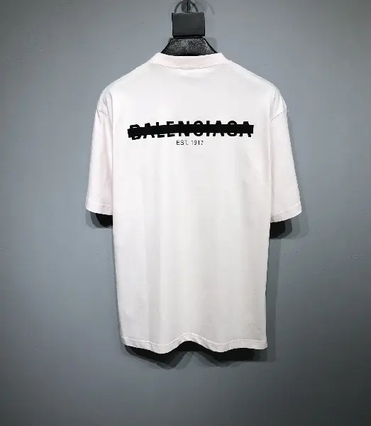 Replica BALENCIAGA 2022SS fashion T-shirt in white