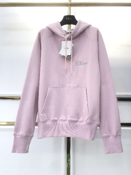 Replica Dior Hoodie Cd Icon Cotton in Gray