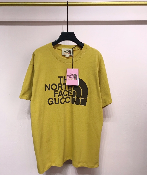 Replica THE NORTH FACE * GUCCI Printing T-shirt