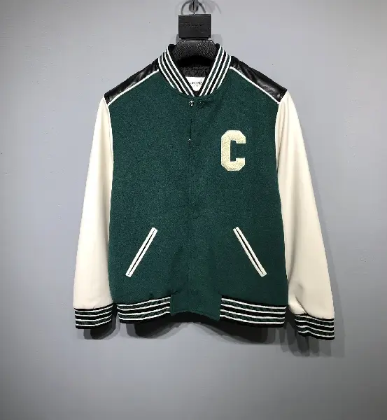 Replica CELINE 2022SS Denim jacket in green