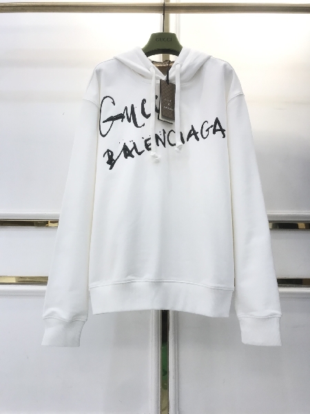 Replica Balenciaga Hoodie Logo Medium Fit