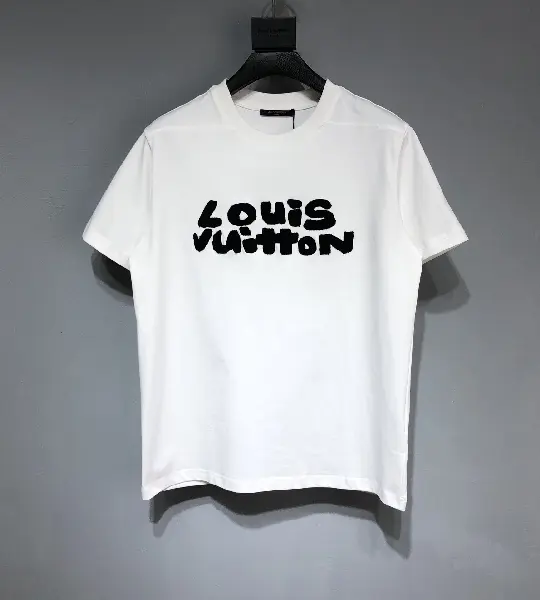 Replica Louis Vuitton 2022 Logo printing T-Shirt