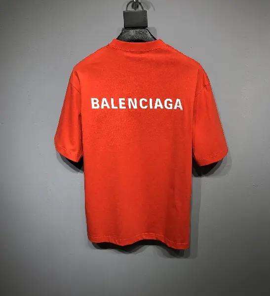 Replica BALENCIAGA 2022SS fashion T-shirt in orange