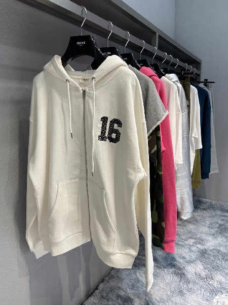 Replica Celline Hoodie Resorts Zip-up in White