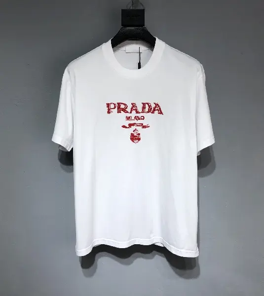 Replica PRADA 2022SS fashion T-shirt in white