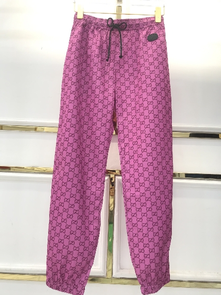 Replica Gucci Pants GG jersey jogging with Web