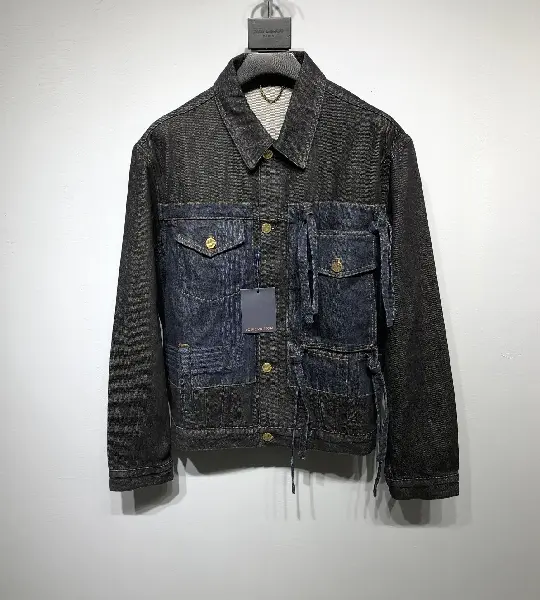 Replica LOUIS VUITTON 2022 KARAKORAM denim jacket