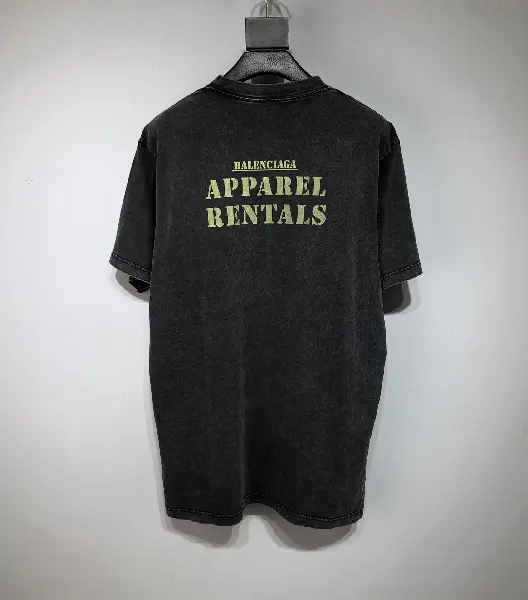 Replica BALENCIAGA 2022SS new arrival T-shirt in black