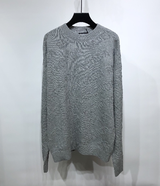 Replica Balenciaga Sweatshirt Cotton in Gray