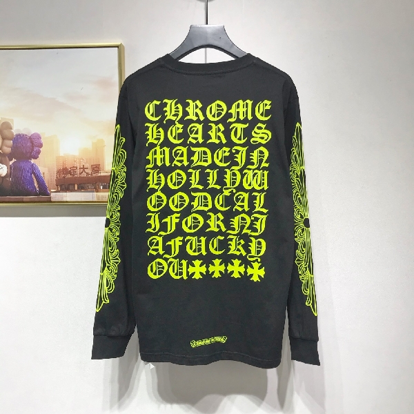 Replica Chrome Hearts Sanskrit T-shirt Long Sleeve