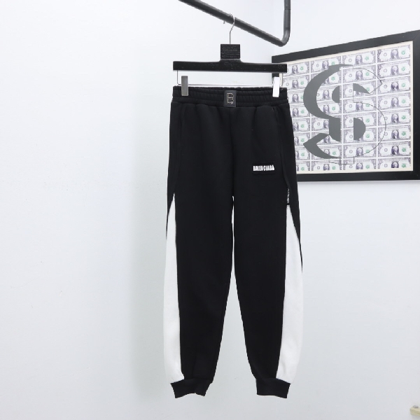 Replica Balenciaga Pants Sporty B Tracksuit in Black