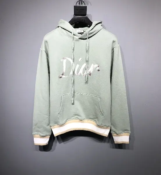 Replica Dior 2022FW fashion hoodies in green