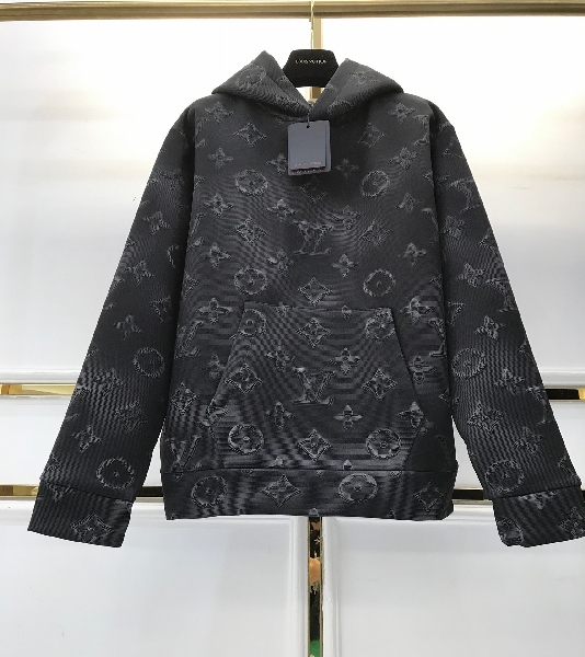 Replica Louis Vuitton Hoodie Monogram Cotton