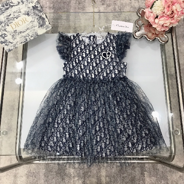 Replica Dior 2022 Classic Girl's Dress