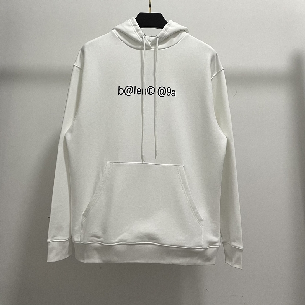 Replica Balenciaga Hoodie New Copyright in White