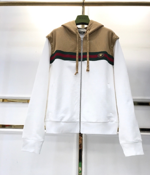 Replica Gucci Hoodie Cotton with Web