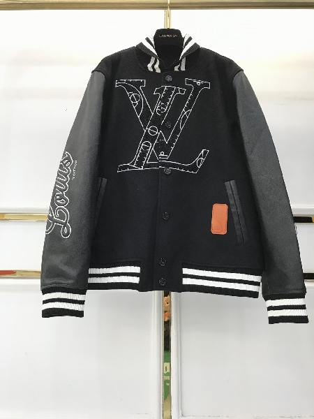 Replica Louis Vuitton & NBA Jacket Leather Basketball