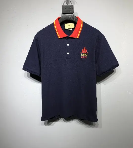 Replica GUCCI new Onion embroidery Polo shirt