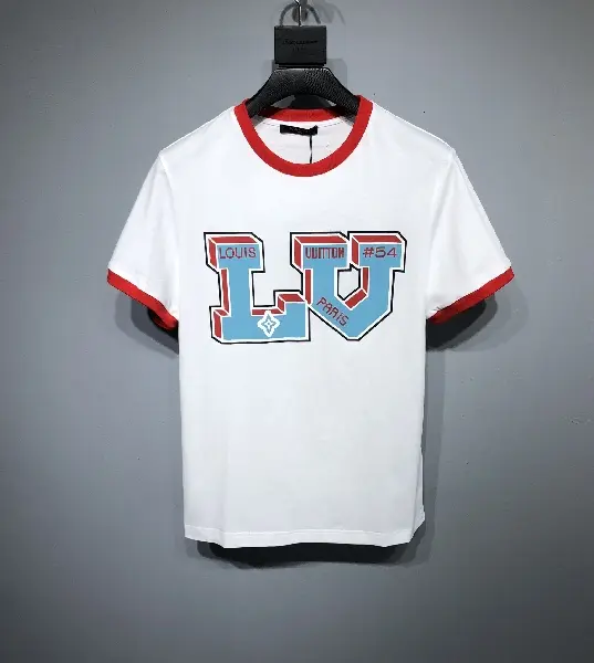 Replica LOUIS VUITTON 2022 New printing T-shirt