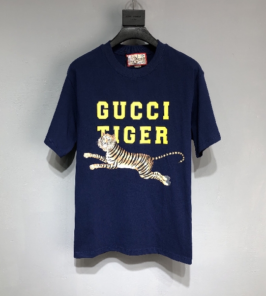 Replica GUCCI Double G 2022SS Tiger T-Shirt