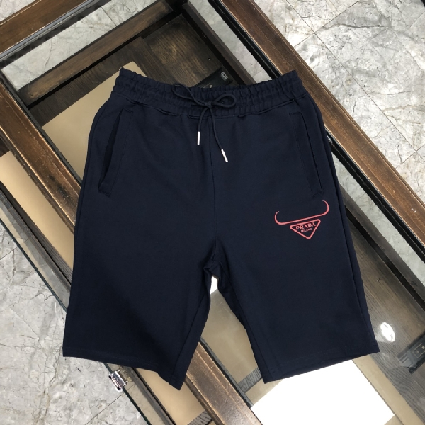 Replica Prada Shorts Re-Nylon Bermudas in Black