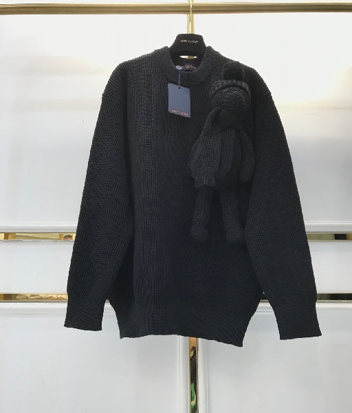 Replica Louis Vuitton Sweatshirt Stitched Teddy Pullover