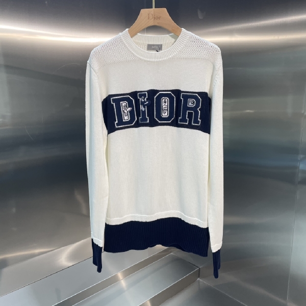 Replica Dior Sweatshirt Oversized Cotton in White