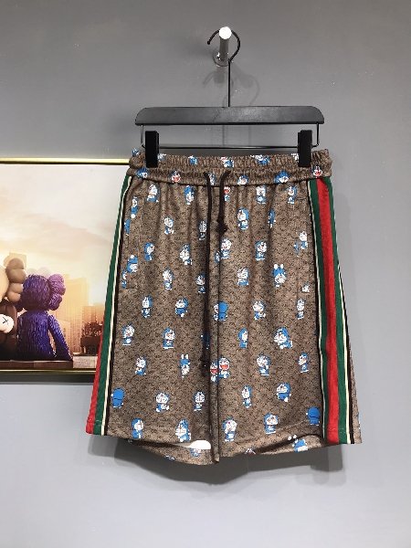 Replica Doraemon x Gucci Doraemon printing sport shorts