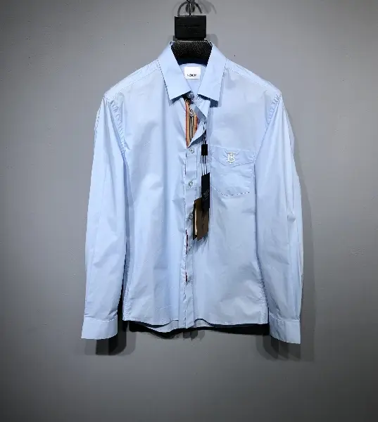 Replica BURBERRY 2022ss fashion shirt in blue