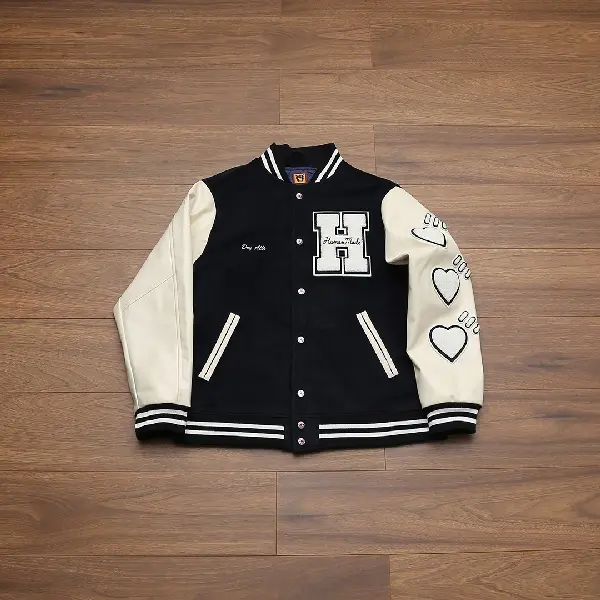 Replica Givenchy 2022 new human made varsity jacket in black