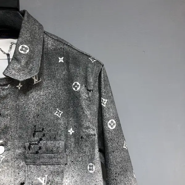 Replica LOUIS VUITTON 2022SS Denim jacket in white