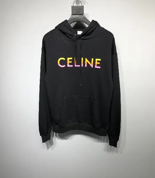 Replica CELINE 2022FW fashion hoodies in black