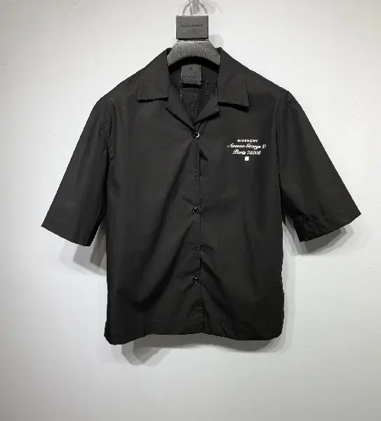 Replica GIVENCHY 2022ss new fashion shirt in black