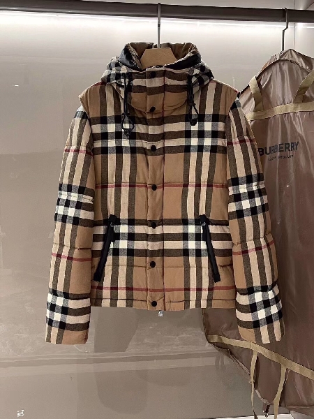 Replica Balenciaga Down Jacket Puffer in Brown