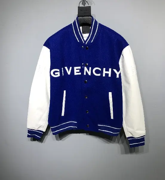 Replica Givenchy 2022 new varsity jacket in blue