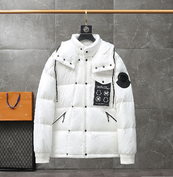 Replica New Moncler Down Jacket White Goose Down in Multip