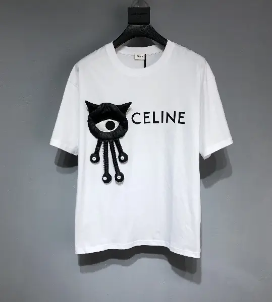 Replica CELINE 2022SS new arrival T-shirt in white