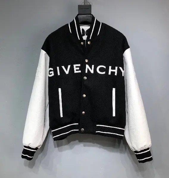 Replica Givenchy 2021 newvarsity jacket in black