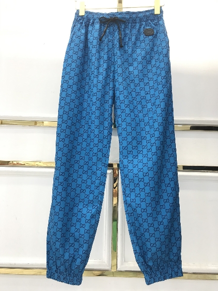 Replica Gucci Pants GG jersey jogging with Web