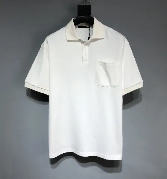 Replica LOUIS VUITTON 2022 New turndown Polo shirt