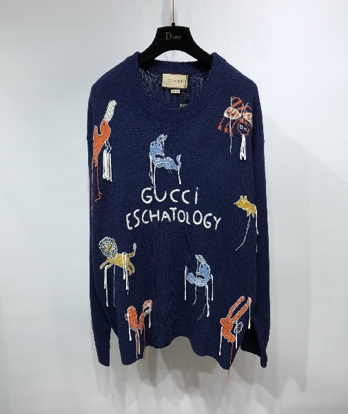 Replica Gucci Sweatshirt Freya Hartas animal wool