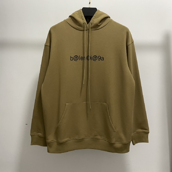 Replica Balenciaga Hoodie New Copyright in Brown