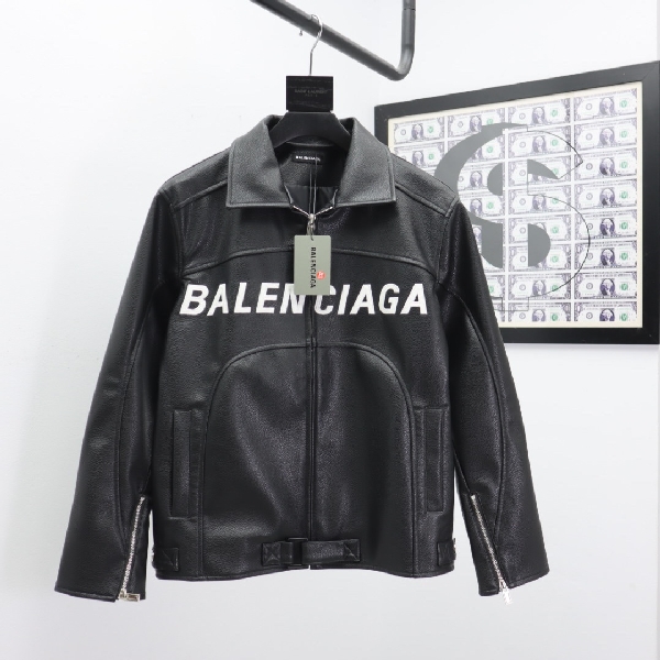 Replica Balenciaga Jacket Parka in Black