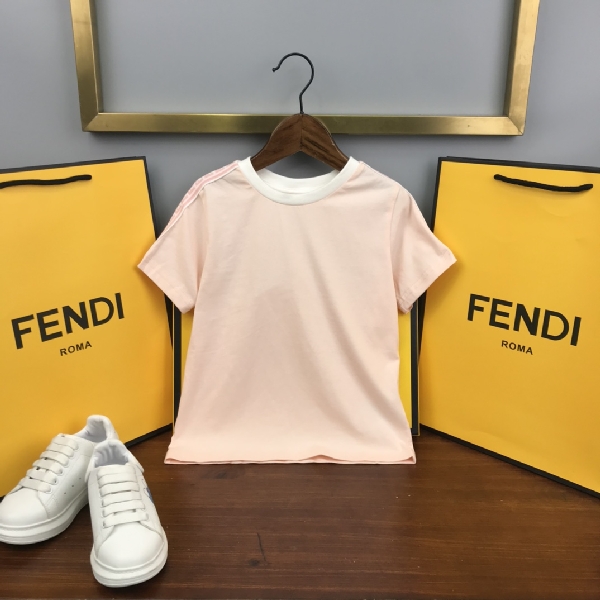 Replica Fendi 2022 New Children's T-shirt