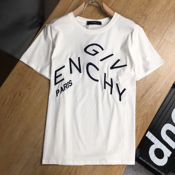 Replica Givenchy T-shirt 4G embroidered oversized in White