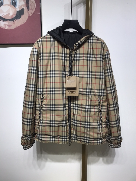 Replica Burberry Jacket Reversible Vintage Check