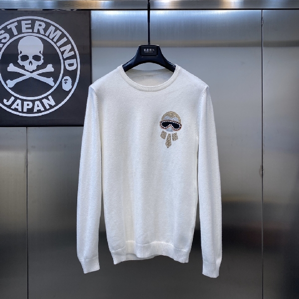 Replica Fendi Sweatshirt Cotton in White