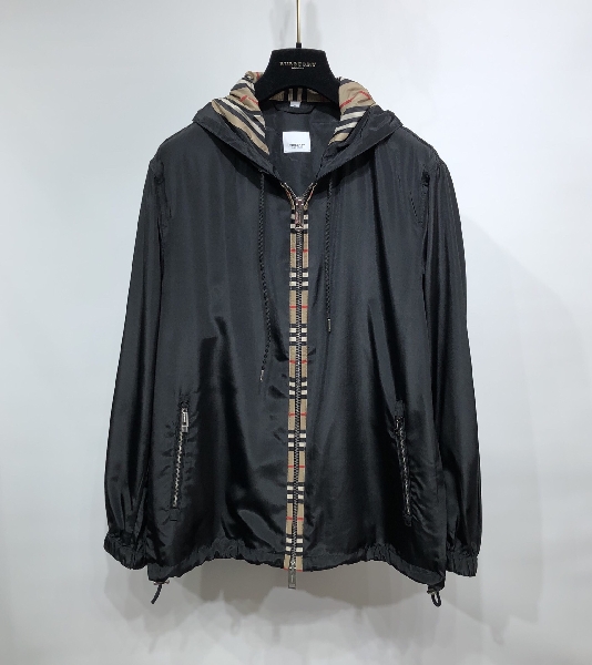 Replica Burberry Jacket Packaway Hood Shape-memory Taffeta