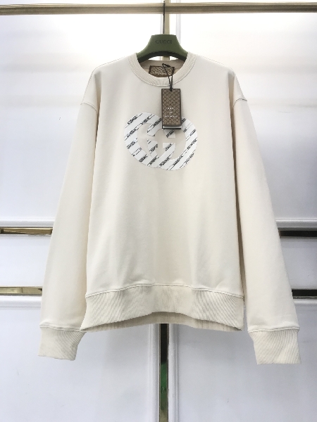 Replica Balenciaga & Gucci Sweatshirt in Cream